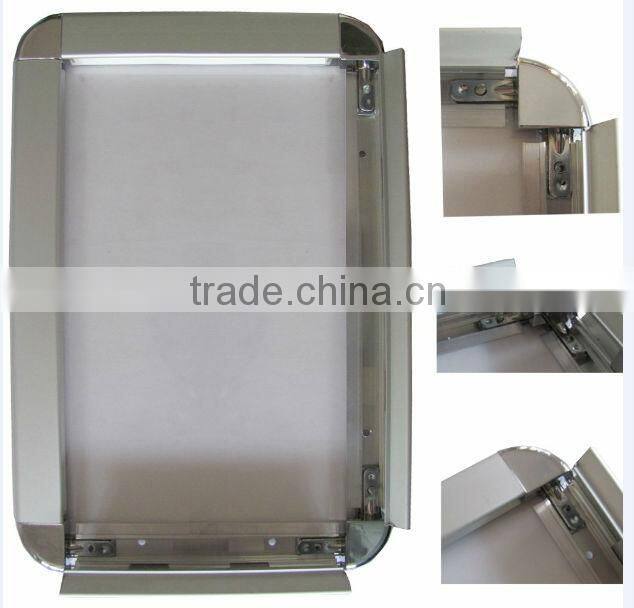 super slim shop signs,advertising ultra thin light box, led backlit slim light box ,led snapper frame