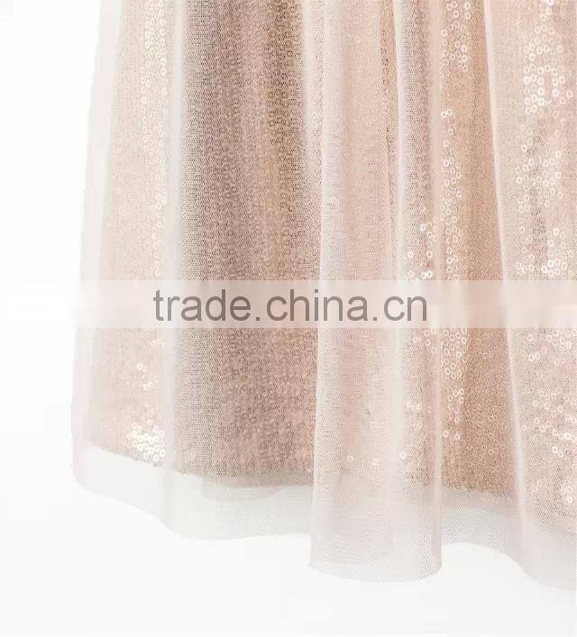 fashion sequins simple casual dresses for girls 10 years