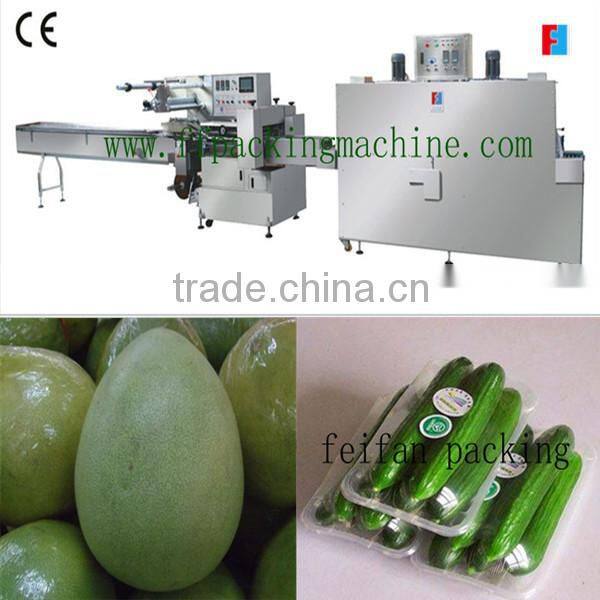 FFB series food tray wrap machine for fruit and vegetable
