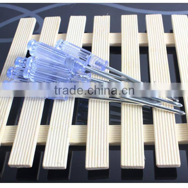 Crystal Handle Precision Phillips Slotted Head Screwdriver Repair Tool