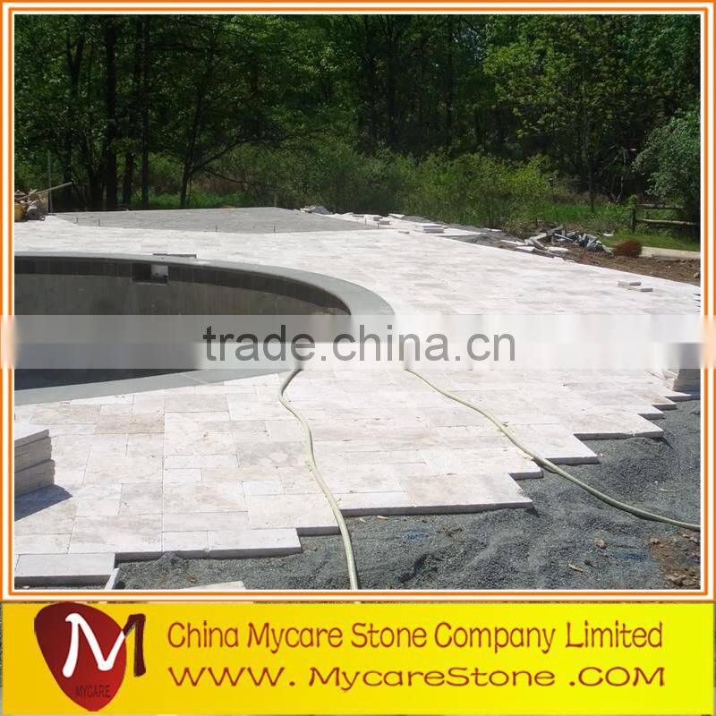 High End Swimming Travertine Paverstone