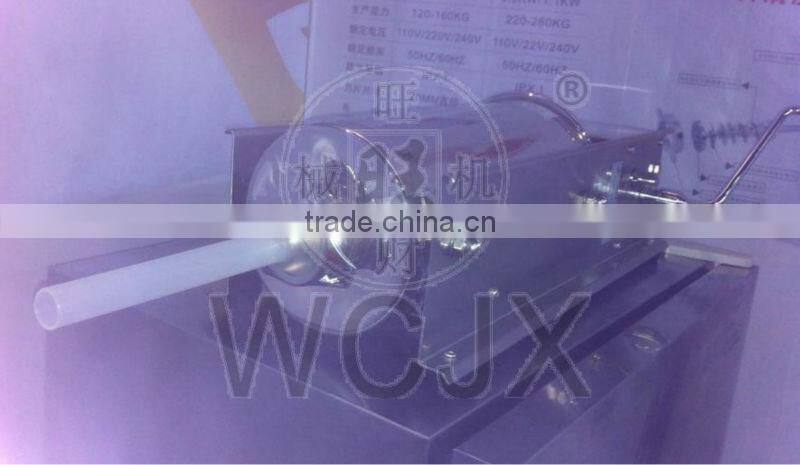 stainless steel sausage stuffer/sausage filler/sausage filling machine