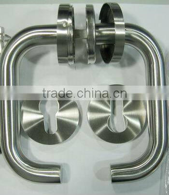 HL001 Stainless steel tube lever type industrial door handle