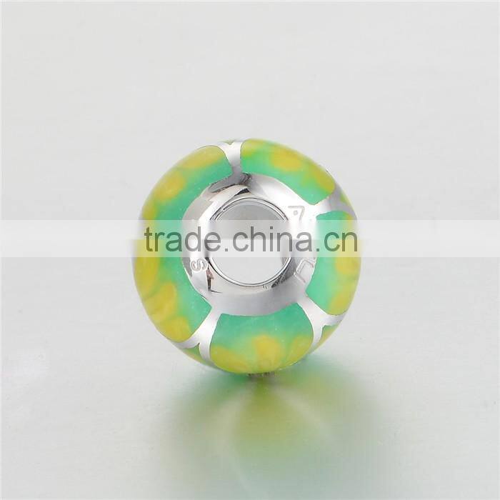 925 Sterling Silver Color Guard Enamel Charms