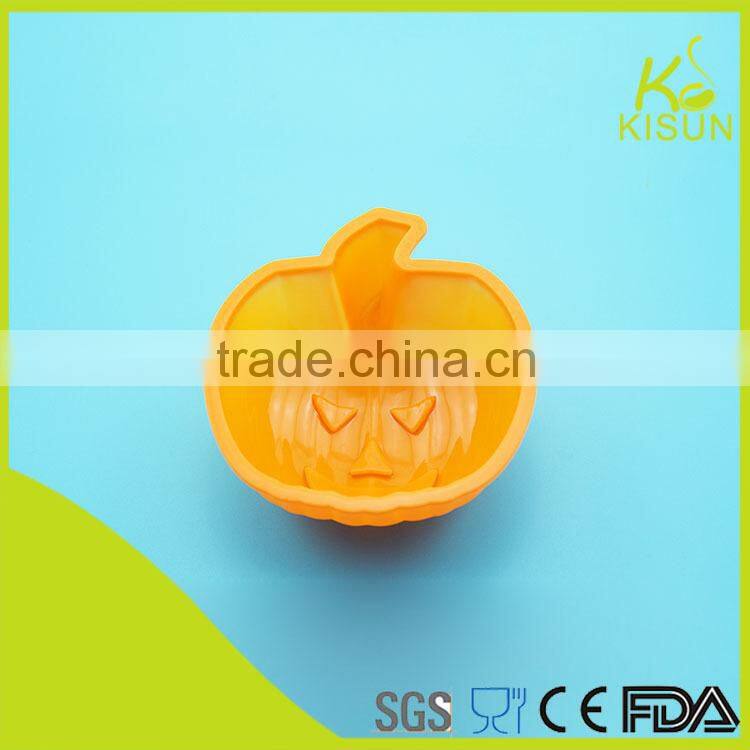 pumpkin shape silicone material cake mould