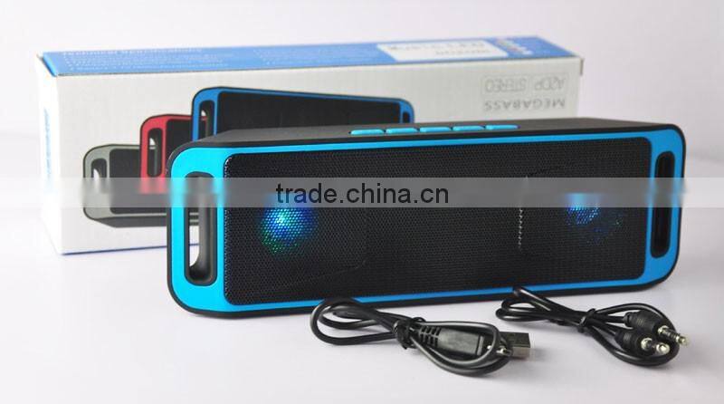 New arrived portable Led speaker wireless music mini bluetooth speaker for samsung
