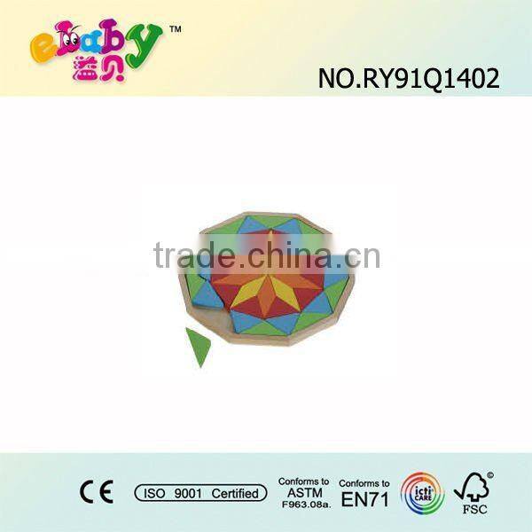 wooden ocean puzzle set toys