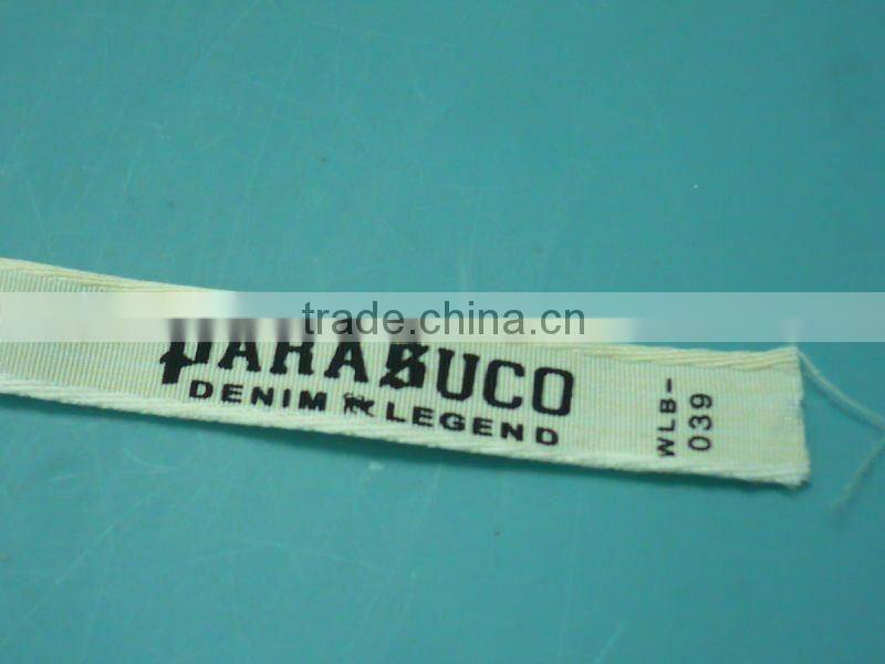 2012 printed cloth grosgrain ribbon for garments