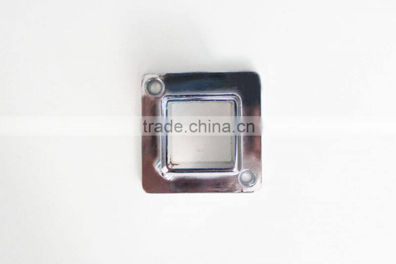 Metal pipe flange for 25mm suqre pipe