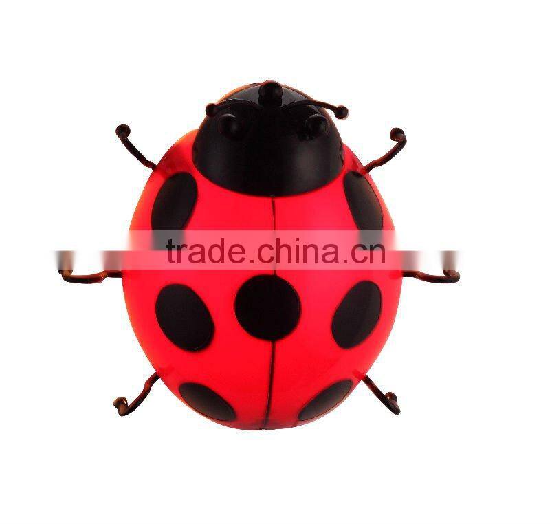 beautifu ladybug shape Craft wall Lamp for living room
