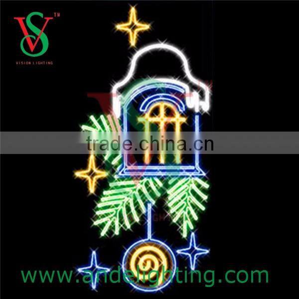 LED 2D Cross Street Light Long Light christmas outdoor cross lights