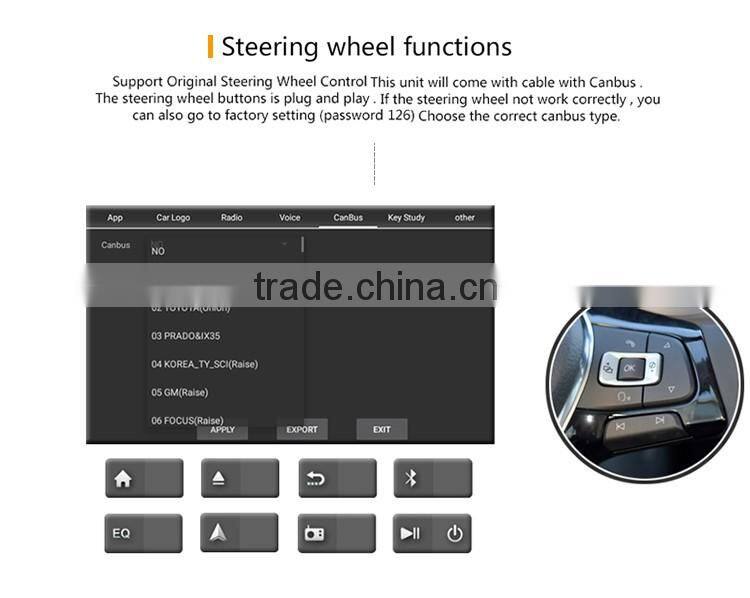 7 Inch Full Touch Screen android rmvb mkv car GPS radio dvd player for Opel Antara
