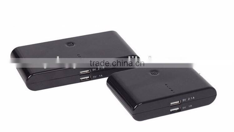 Table PC and Mobile phone Power Bank 18650 Box 8000mah Usb Output Portable Battery Charger Device