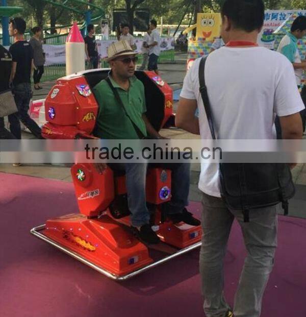 New model kiddie robot walking rides , robot walking machine for kids