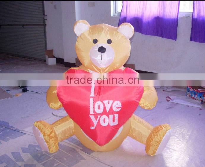 Inflatables Valentine frog