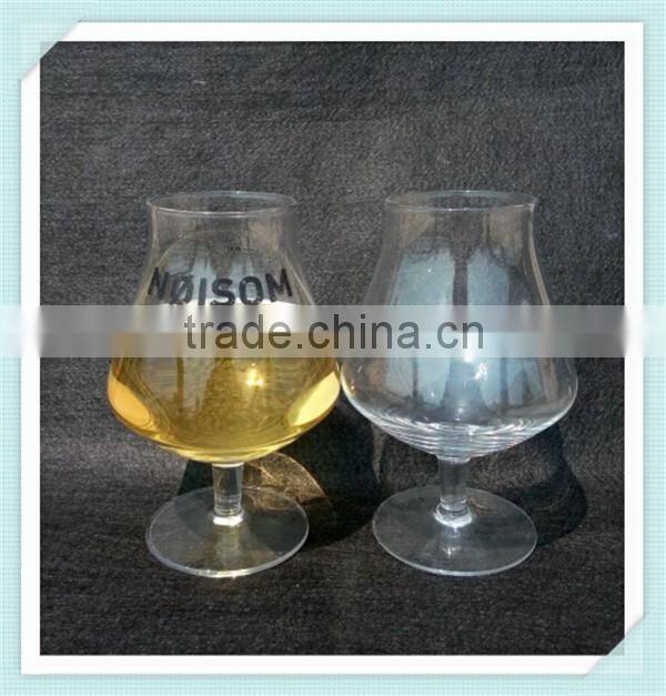 New design goblet beer glass beer goblet glass cup wholesale