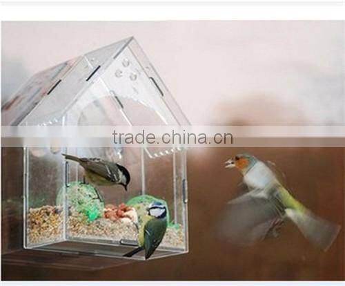 Factory Large Acrylic Window Cheap Bird Feeders