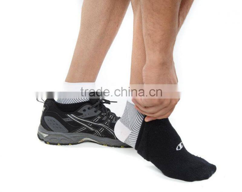 Plantar Fasciitis Socks Premium Ankle Support Unisex Black sock