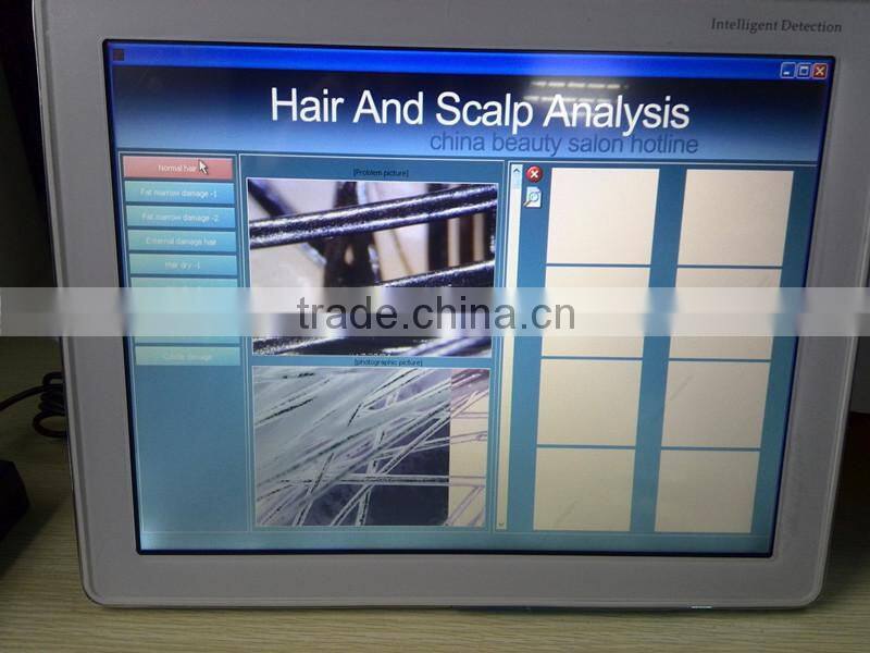 Salon use Human Body Analyzer Skin Moisture Analyzer