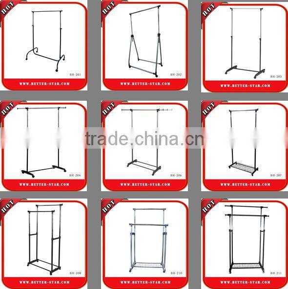 Fashion Cheap Garment Rack, Home Furniture Garment Rack, Stainless Steel Garment Rack