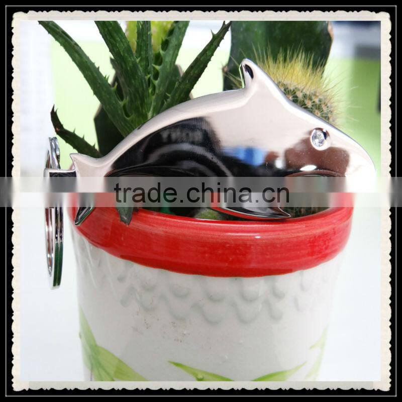 OEM metal handle held bottle opener,zinc alloy opener with keyring