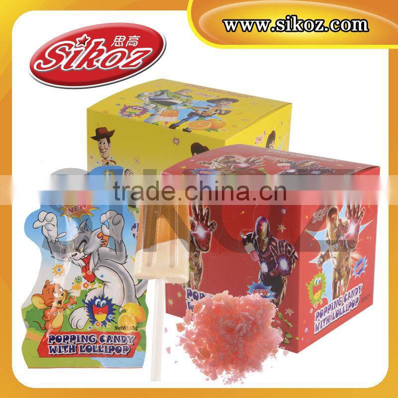 popping candy lollipop+Ice Cream Lollipop SK-P026