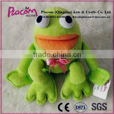 Unique Design Interesting Cheap Frog Plush Hand Puppet for Wholesale