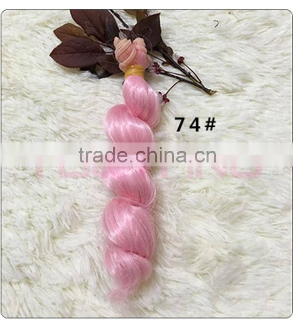 Hotsale Natural Brown Curly Hair Weave for Braiding