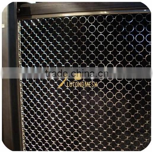 salon decorating metal curtain for divider