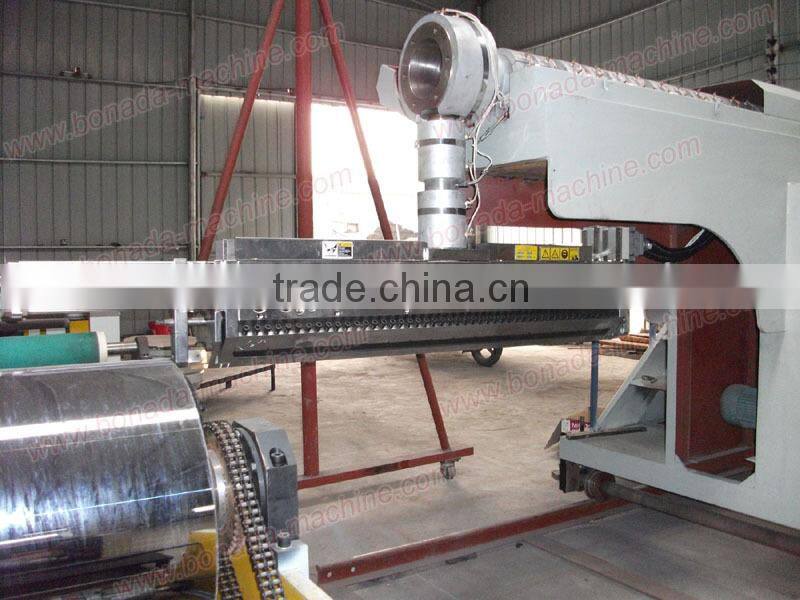 Multilayer extrusion plastic film laminating machine