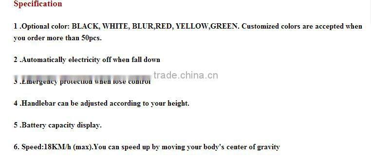 I9 inch Golf Eco self balance friendly design 2 wheel golf scooter low price electric chariot scooter