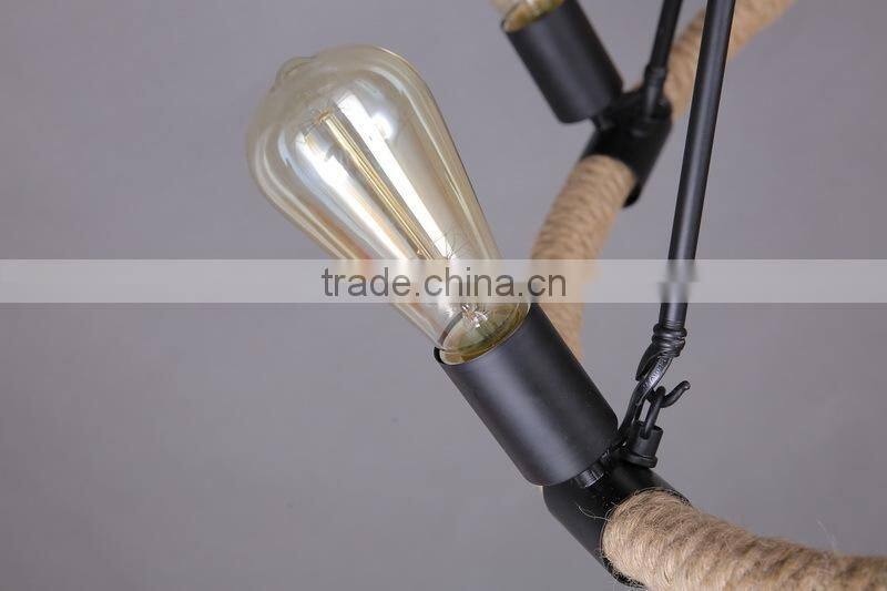 Vintage Industrial Circle Floor Light