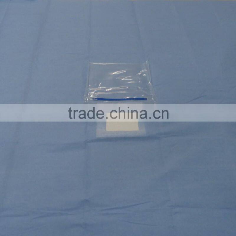 Disposable SMS surgical eye drape 120*140cm with hole
