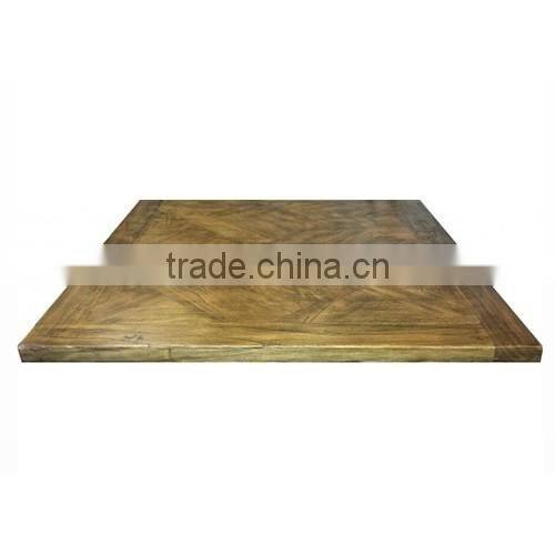 2016 custom made furniture inlay solid wood table top for sale