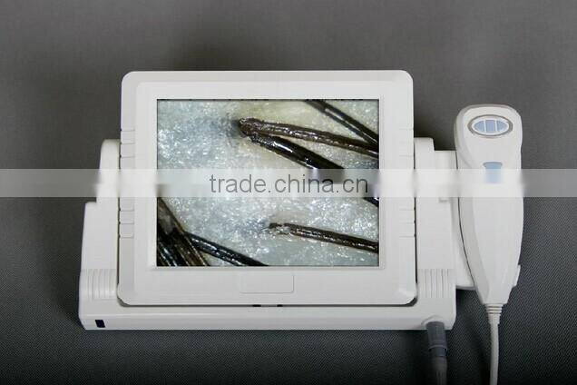 AYJ-J009(CE)2016 Hot sale New Portable skin and hair analyzer system/skin analysis machine