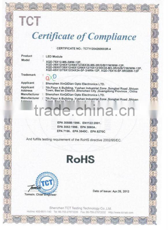 waterproof rgb led strip with ic ws2801 led strip 5050