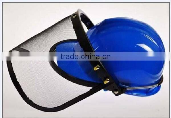 industrial safety helmet with visor and earmuff