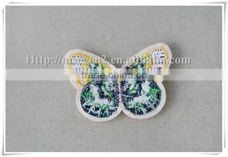 Beautiful Butterfly patch personalized embroidered patches for kids clothes