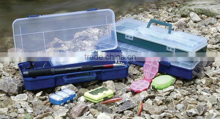 China Supply multifunction plastic lure waterproof fishing tackle box