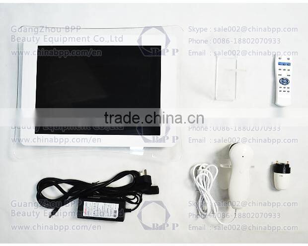 Saving cost popular boxy skin & hair analyser for detecting hair problems