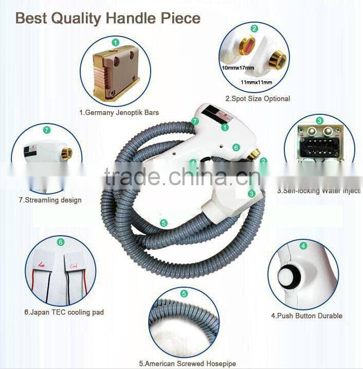 2016 Newest Diode Laser 808nm permanant hair removal and skin rejuvenation machine