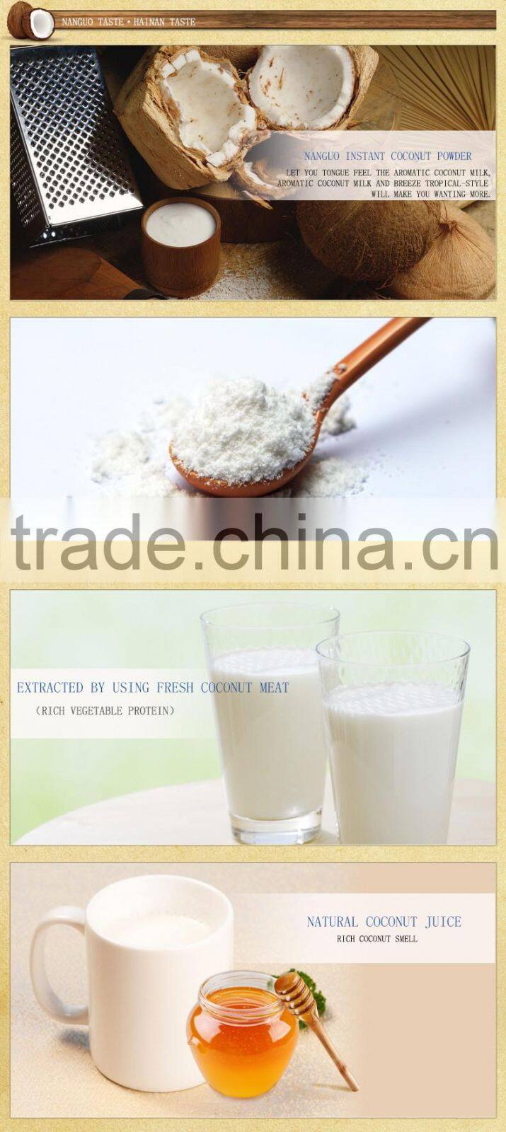 Nanguo instant Coconut Milk Powder 450g Original Taste and Flavour