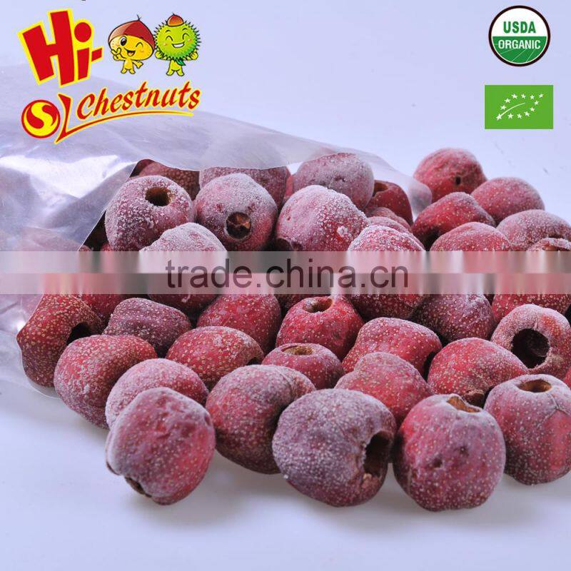 Organic Quicking frozen hawthorn berry fruit