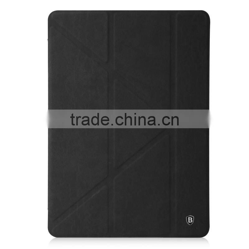 2016 Original Baseus Terse Series Stand Intelligent Flip PU+PC Leather Case for ipad pro smart Case 9.7inch