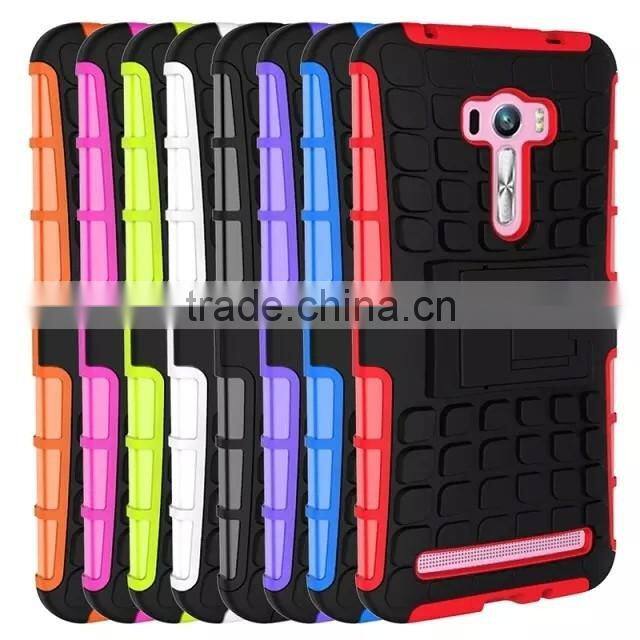 For Asus Zenfone Selfie ZD500KL ZD551KL Case Armor Heavy Duty Hybrid Rugged TPU Impact Kickstand Cover ShockProof