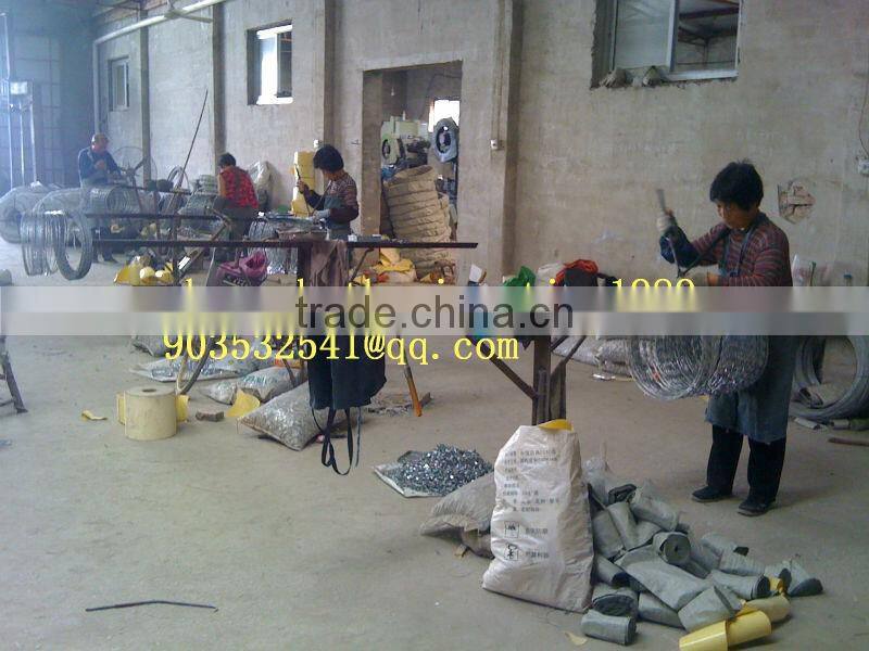 Hebei Anping terrain scenery factory bto30 galvanized razor wire