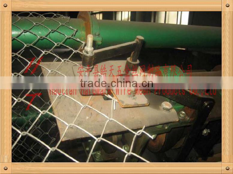 factory supply hot dipped galvanized/electro galvanized/colorful PVC coated chain link fence rhombus wire mesh