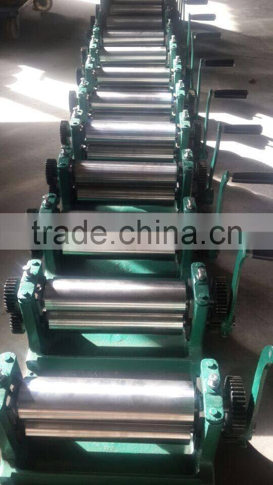 310mm comb foundation roller manual smooth foundation roller machine