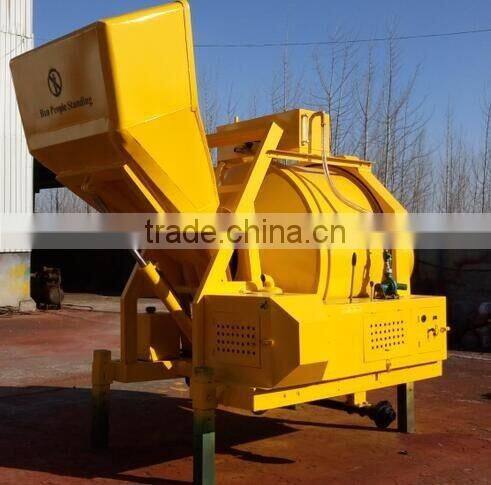 Chinese famous brand new concrete mixer machine price with 500L output capacity