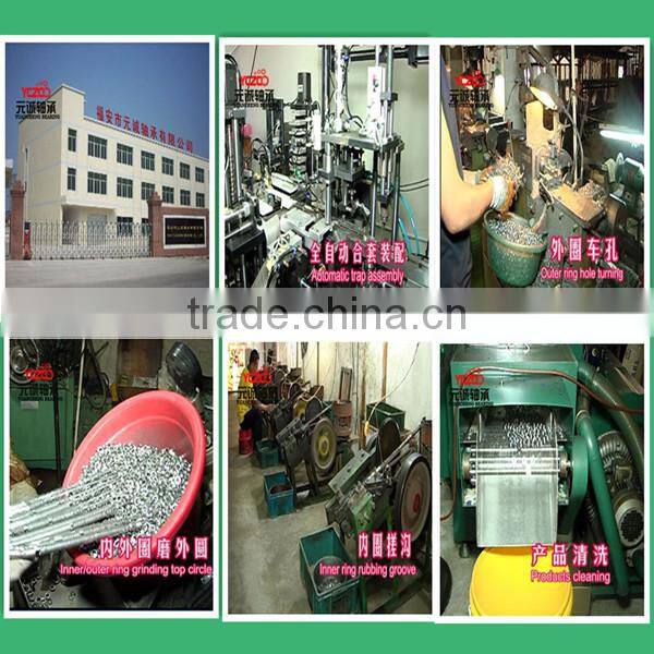 Superior precision thrust ball roller bearing